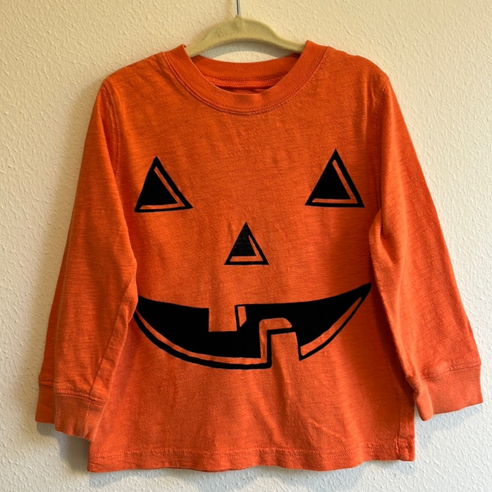 Carter’s Halloween Pumpkin shirt 3T